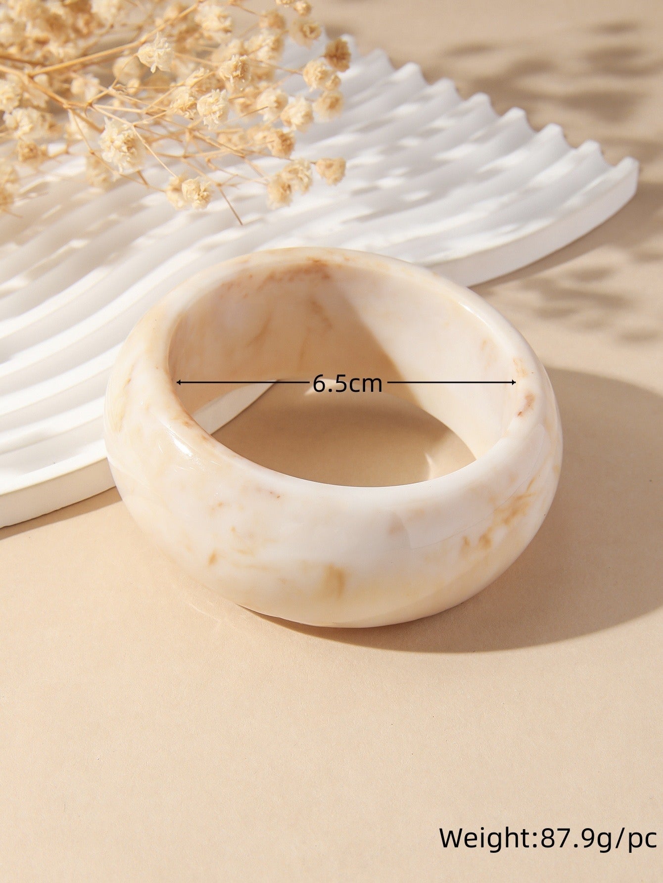 Round Resin Bracelet