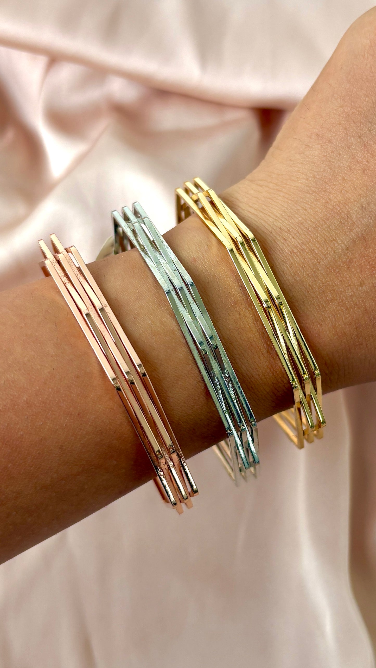 Geometrical Adjustable Bracelet