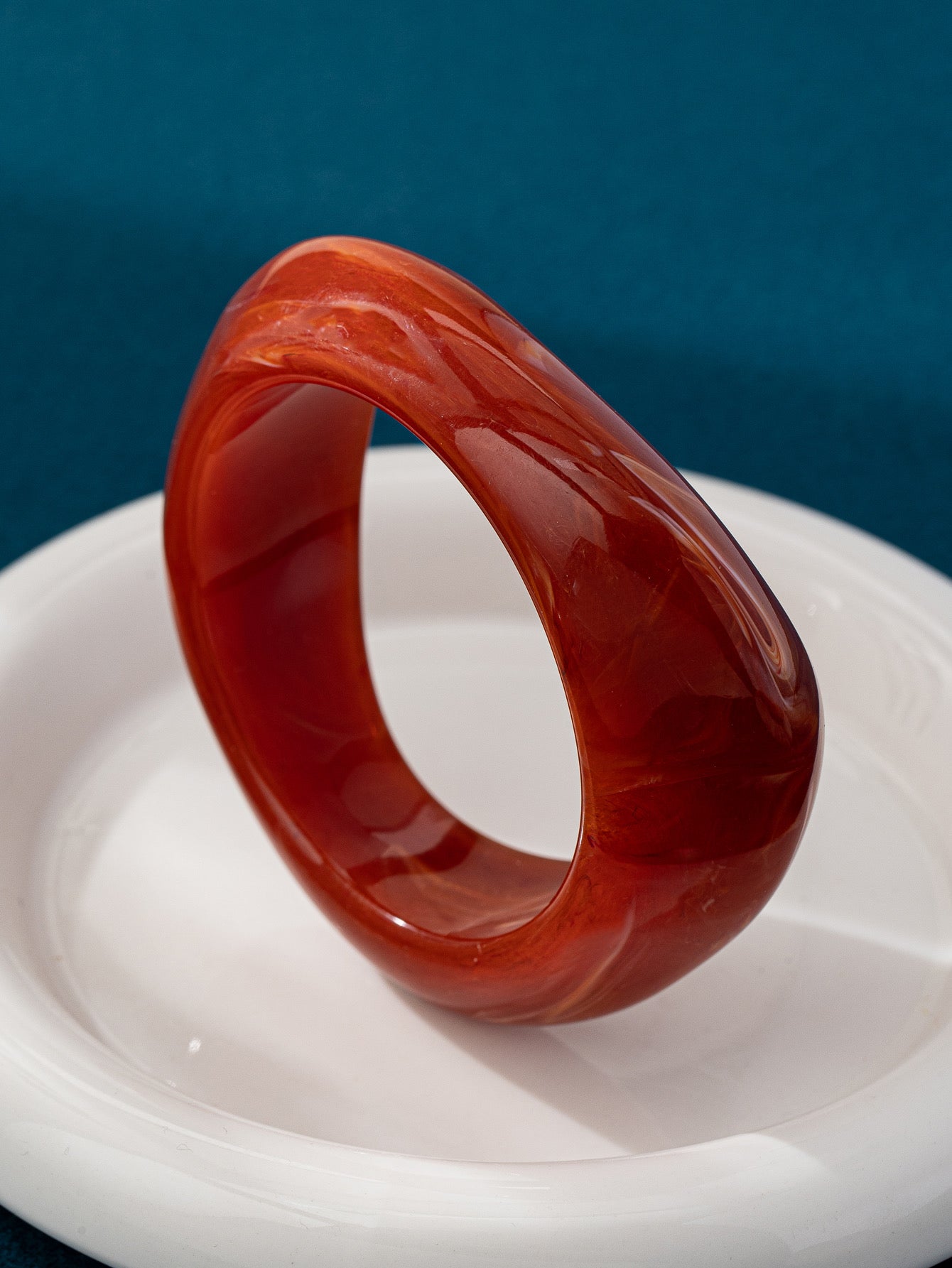 Wavy Wonder Resin Bracelet