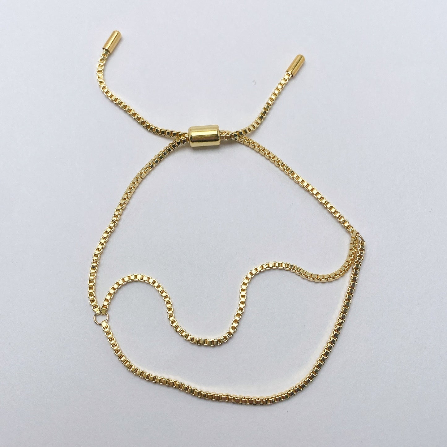 Mini Bubble Initial Charm Bracelet
