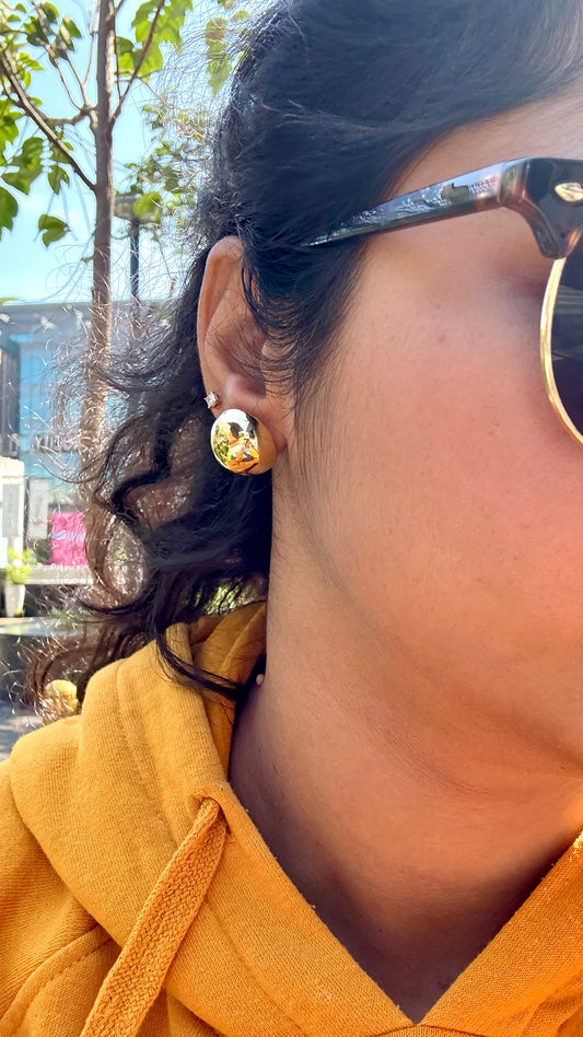 Golden Dome Earrings
