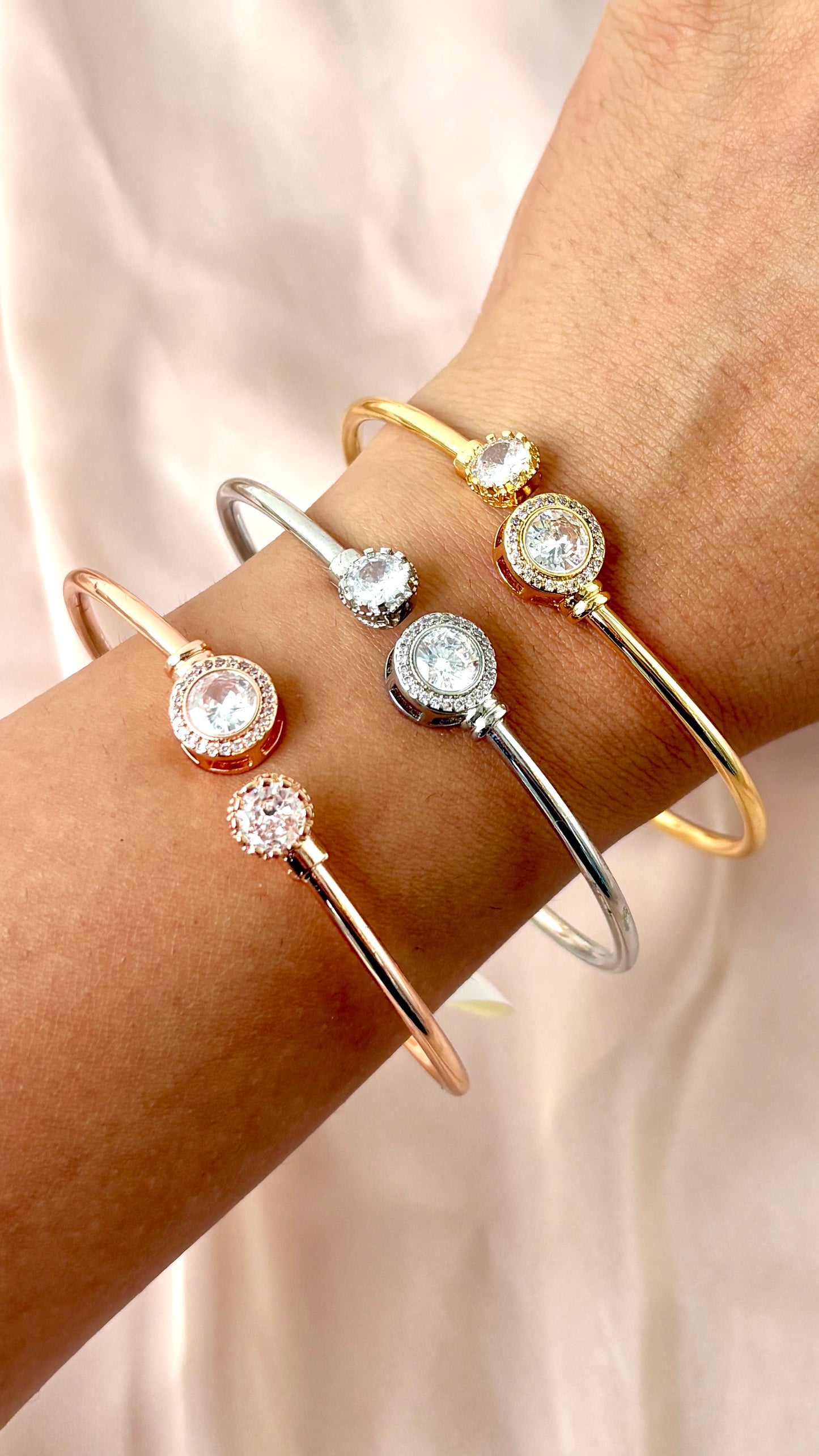 Designer Elevated Stone Adjustable Bracelet