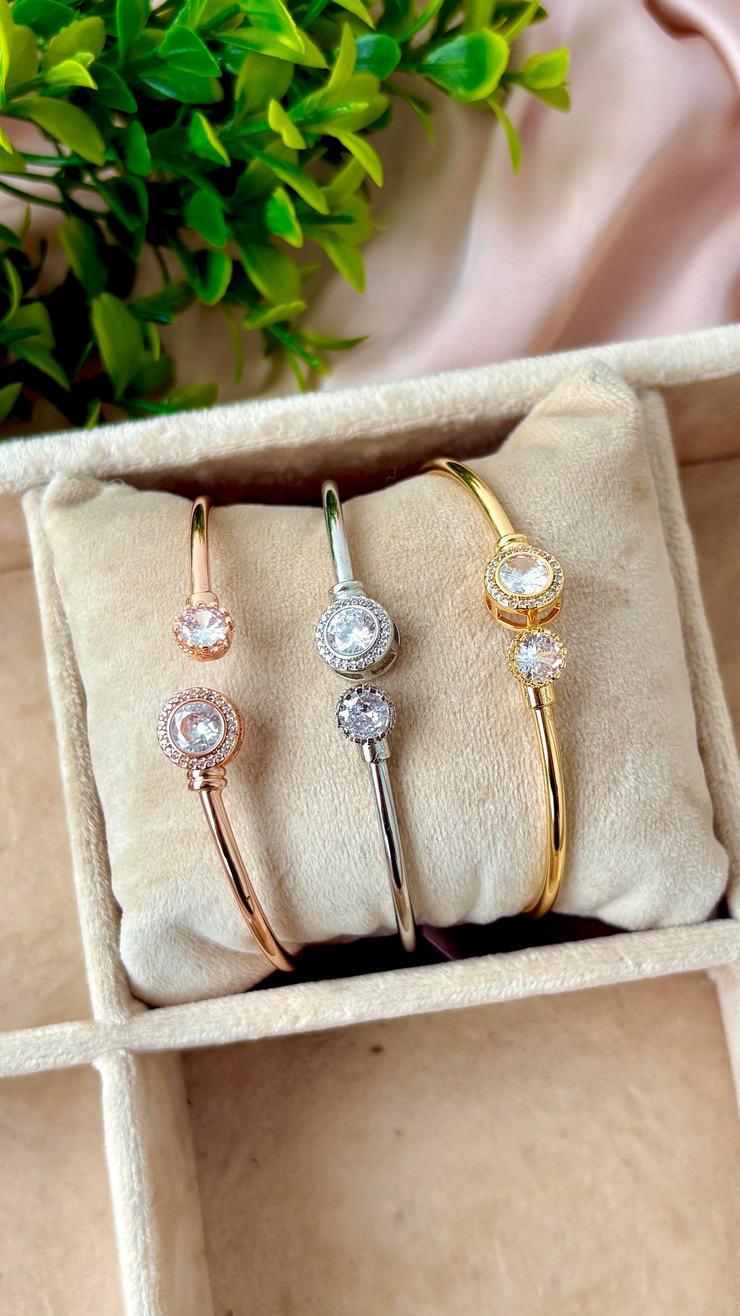 Designer Elevated Stone Adjustable Bracelet