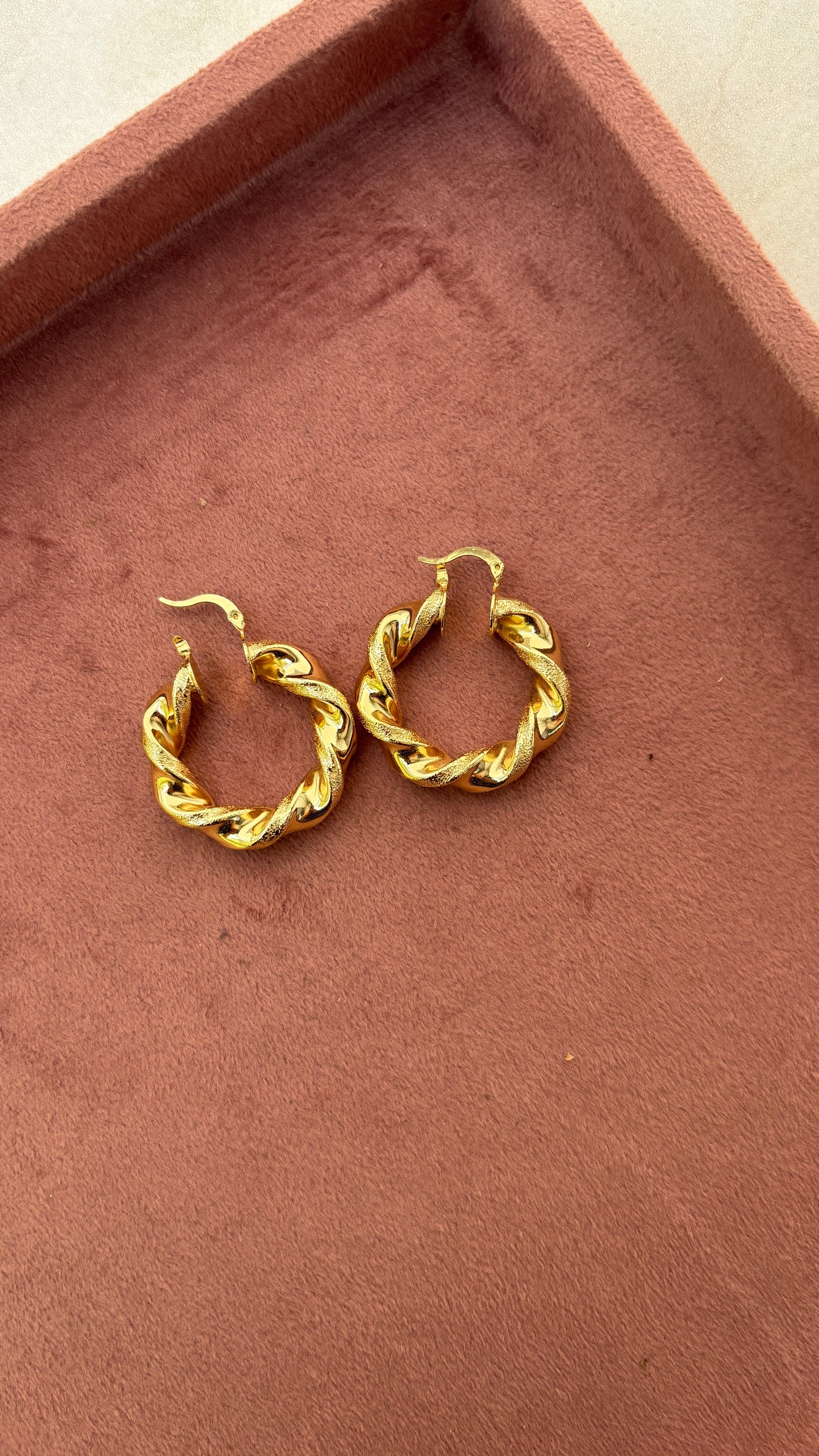 Textured Hoops