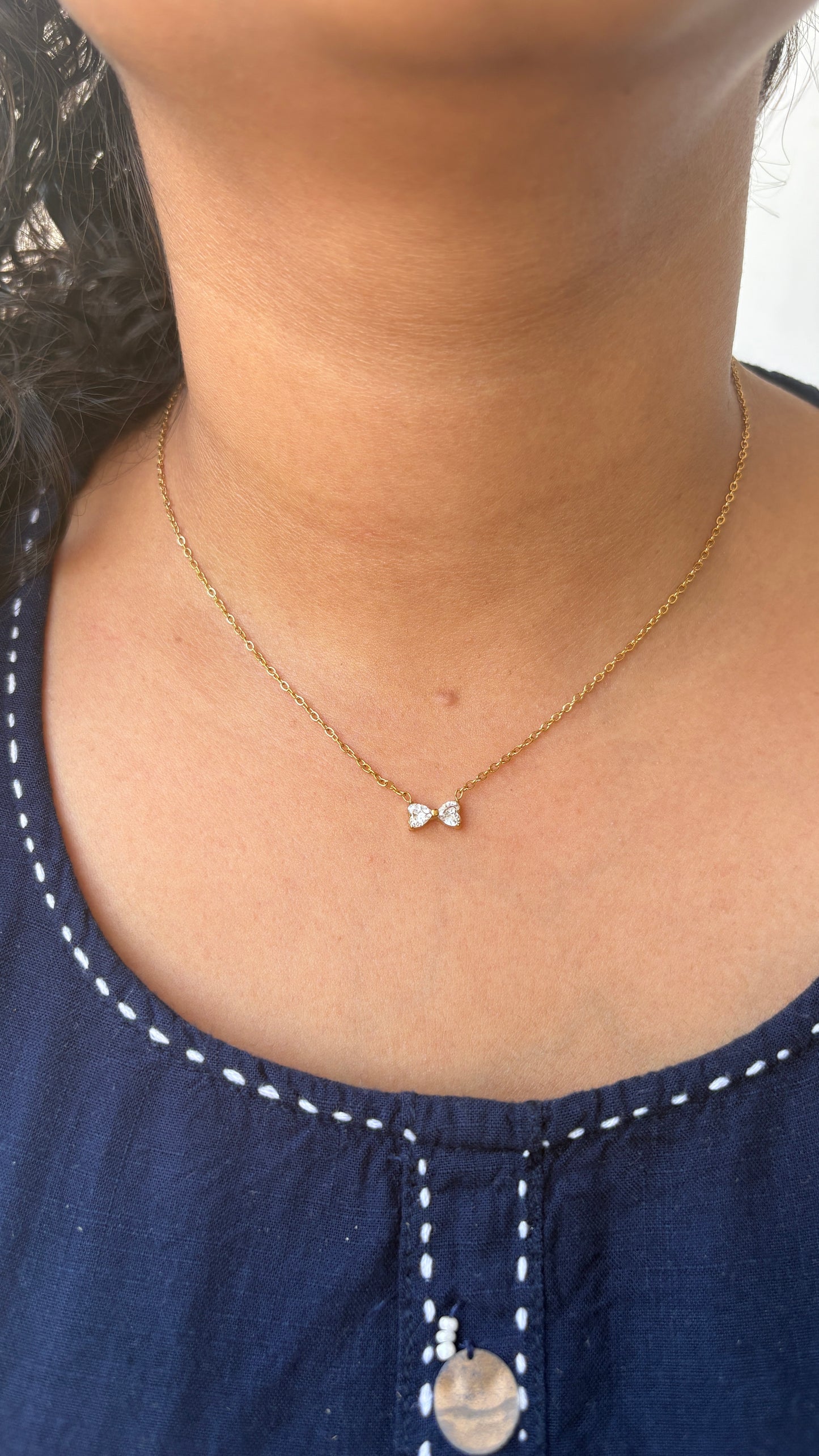 Mini Bow Necklace