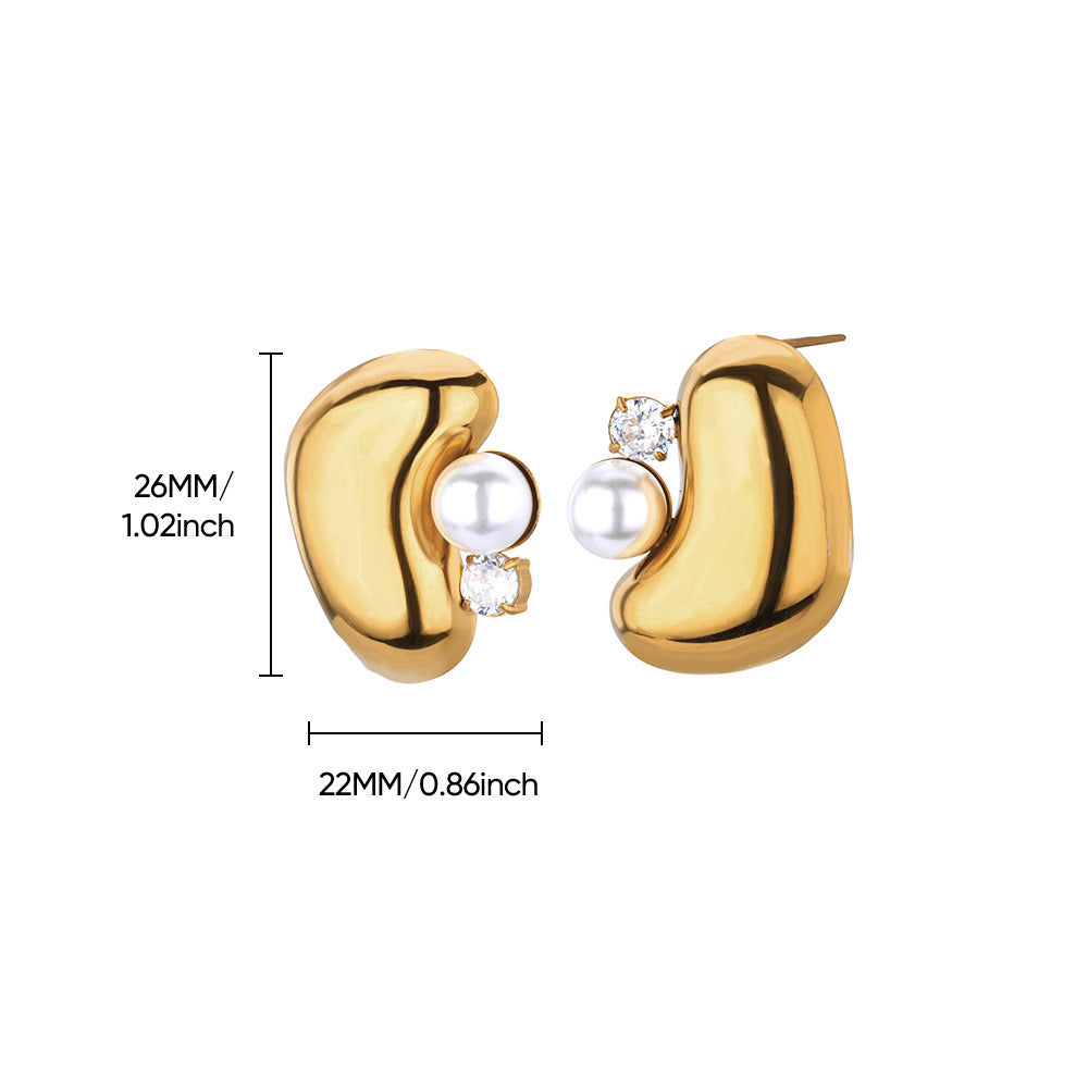 Cashew Earrings