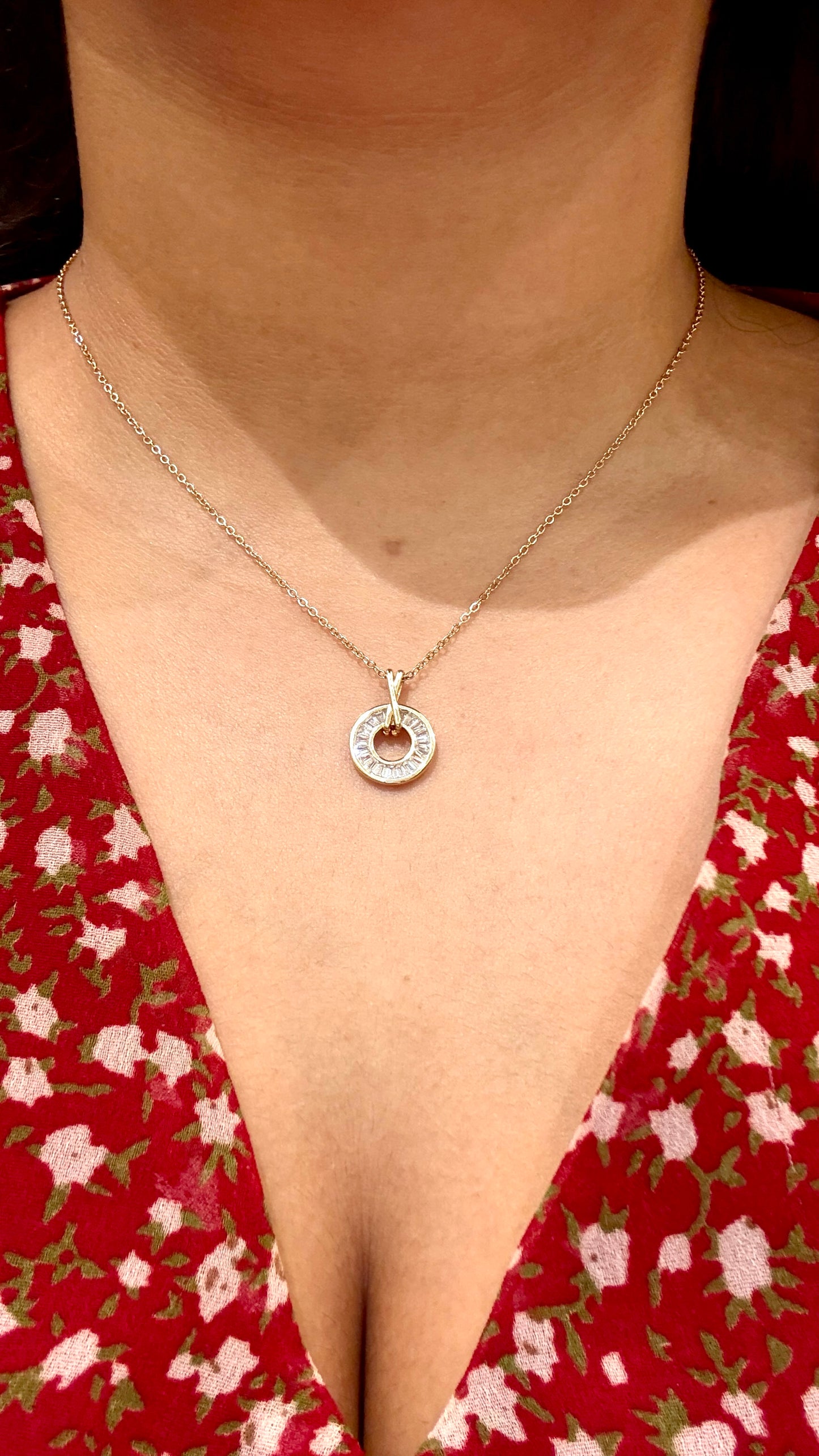 Flat Wheel Neck Chain