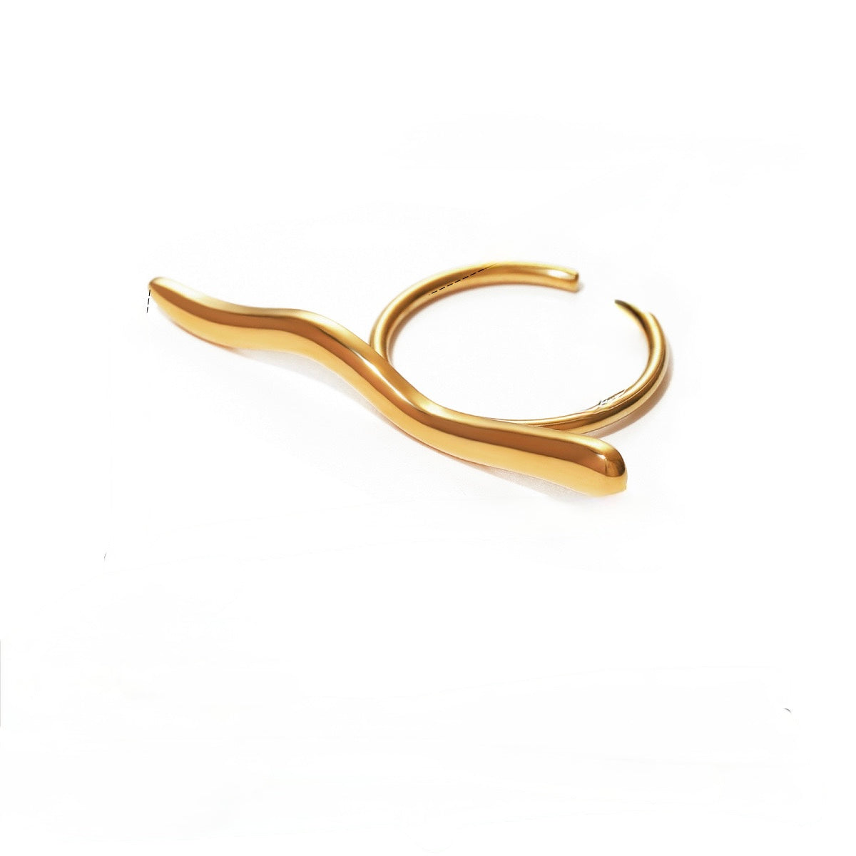 Curved Stick Adjustable Ring