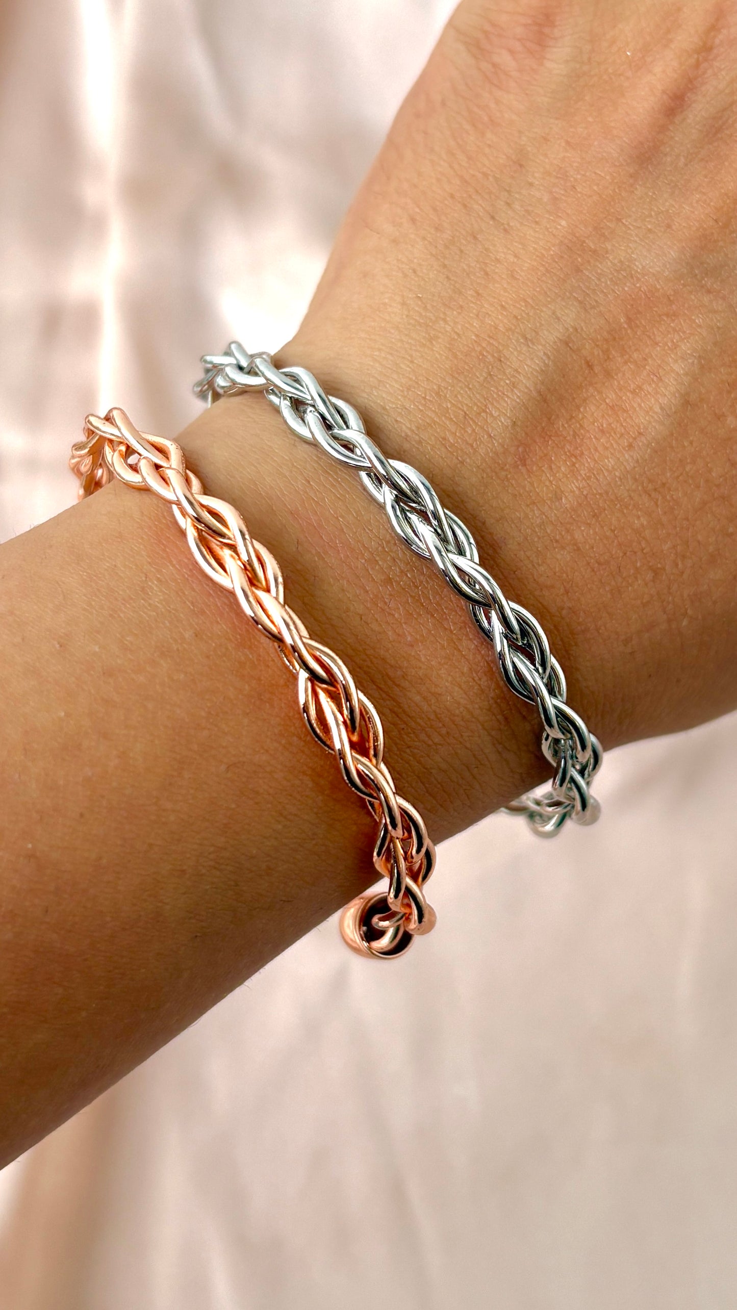Thin Twisted Adjustable Bracelet
