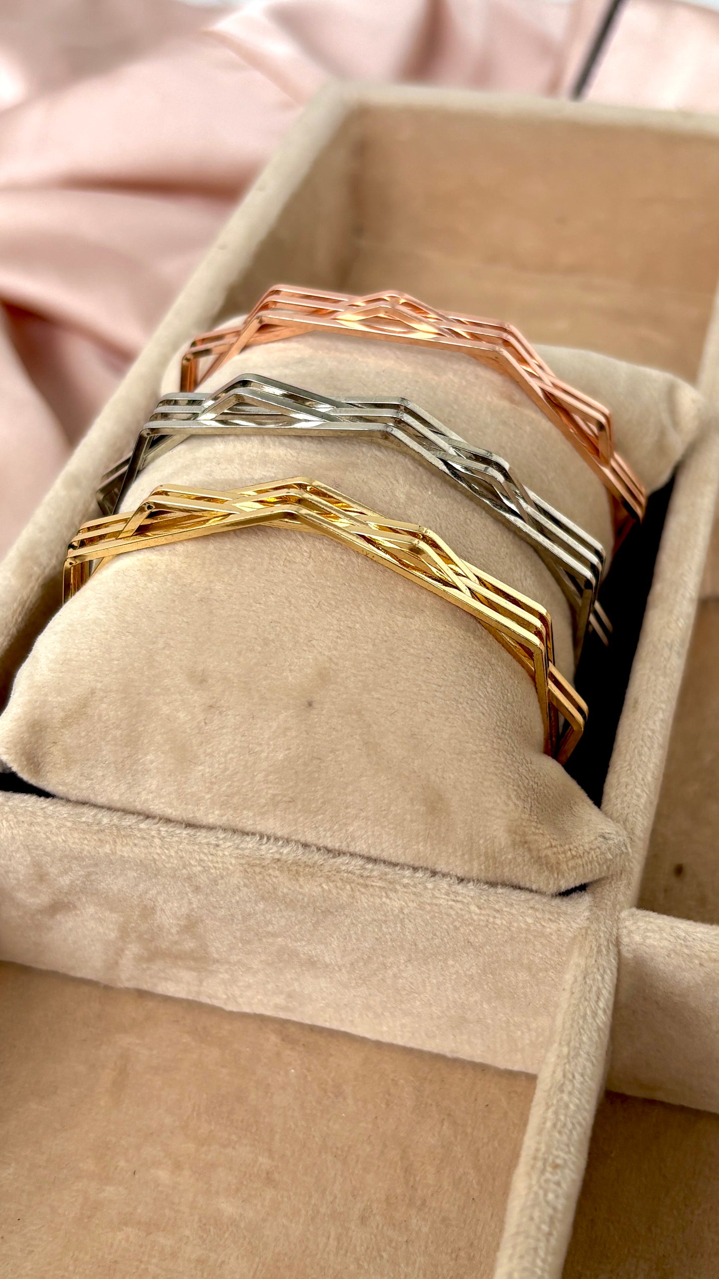 Geometrical Adjustable Bracelet