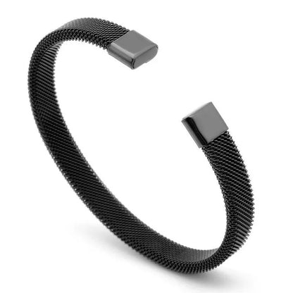 Unisex open adjustable bracelet