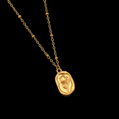 Rose necklace