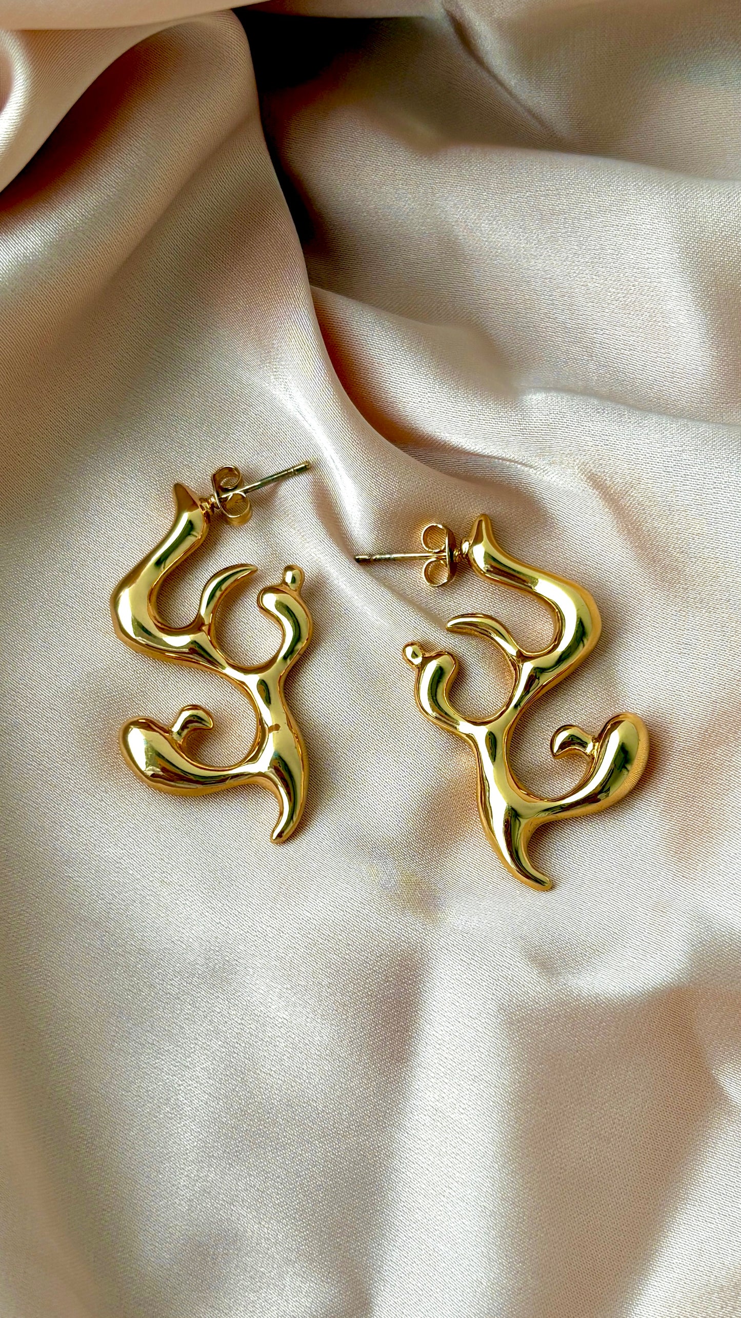 Tree earrings