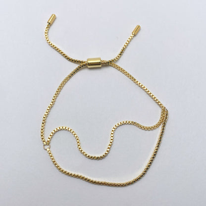 Mini Bubble Initial Charm Bracelet