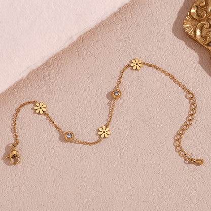 Flower Chain Bracelet
