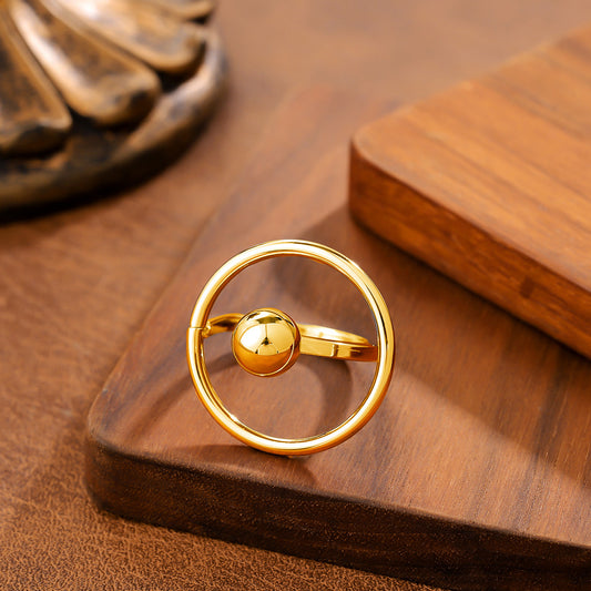 Circle Cocktail Ring