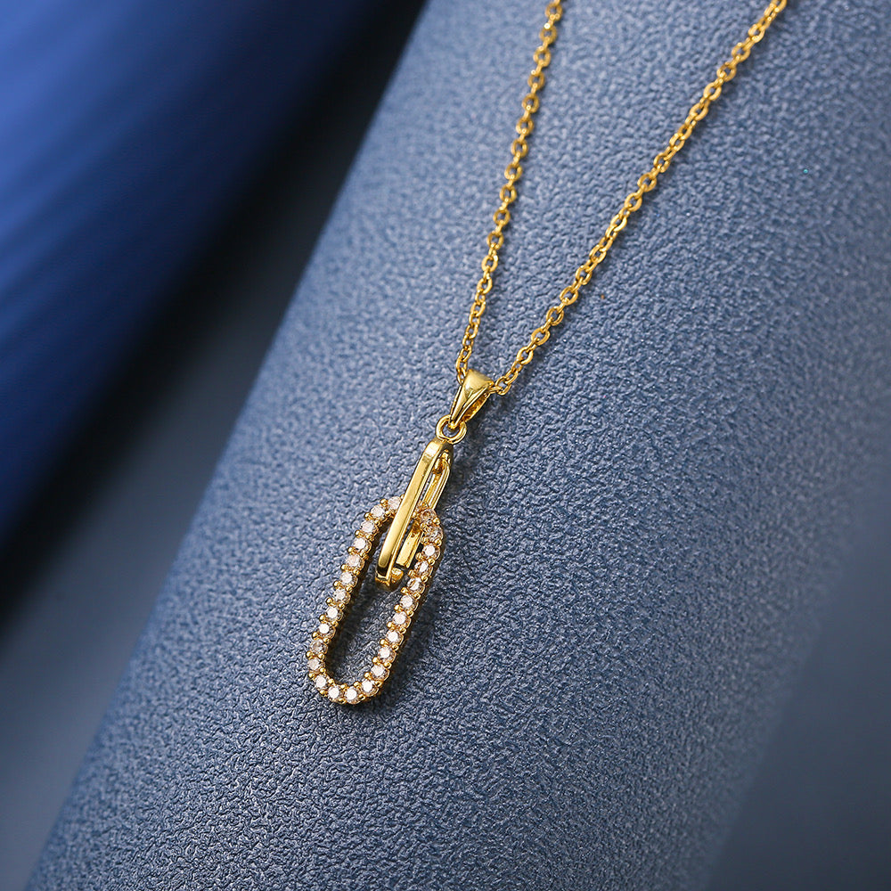 Paperclip Necklace