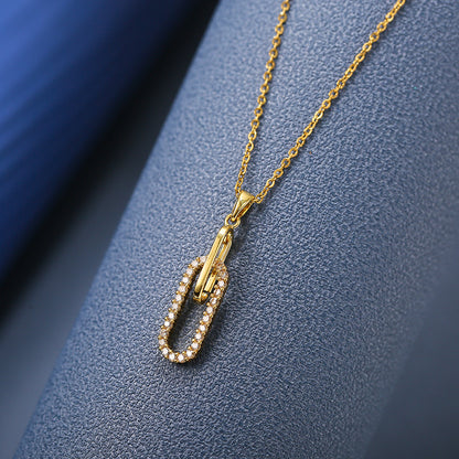 Paperclip Necklace