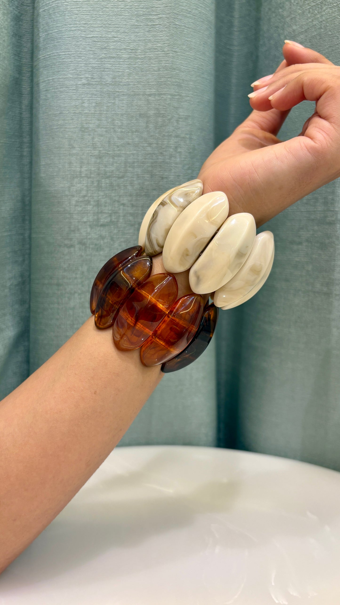 Bend and Blend Resin Flexible Bracelet