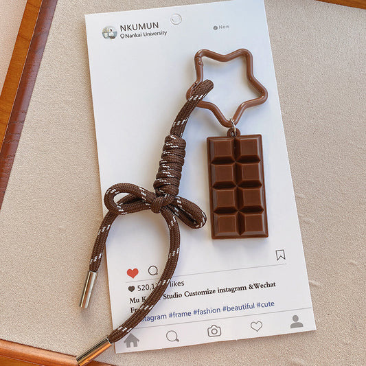Chocolate Bag Charm