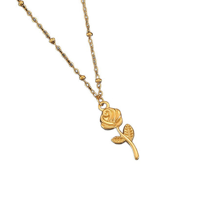 Rose necklace