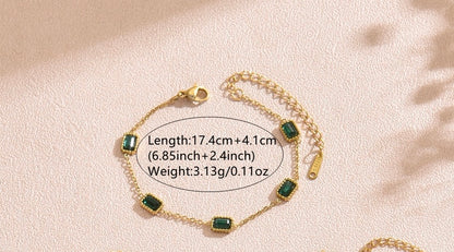 Emerald Bracelet