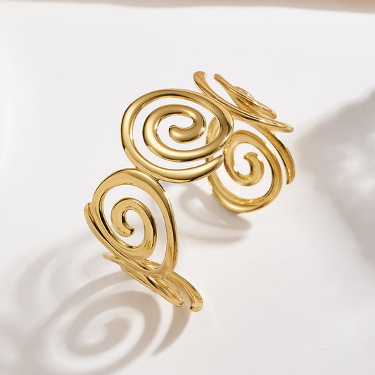 Spiral Adjustable Bracelet