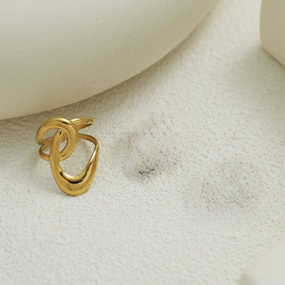 Oval Adjustable Ring