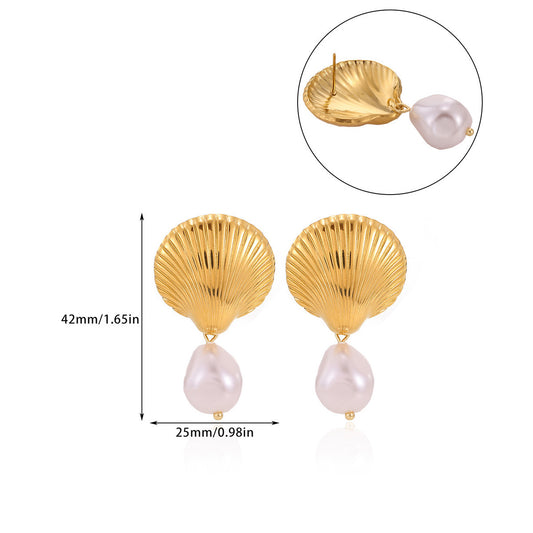 Pearl Shell Earrings