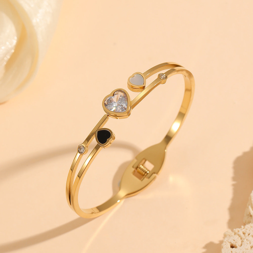 Heart Stone Bracelet