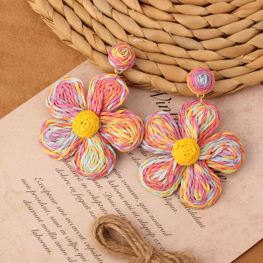 Bohemian multi colour flower