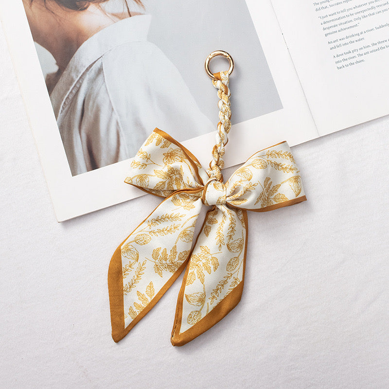 Satin Bow Bag Charms