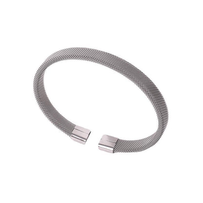 Unisex open adjustable bracelet