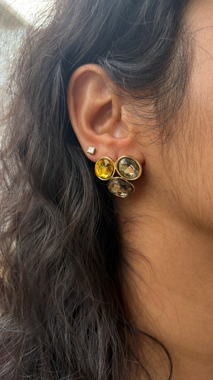 Shades of Yellow Earrings