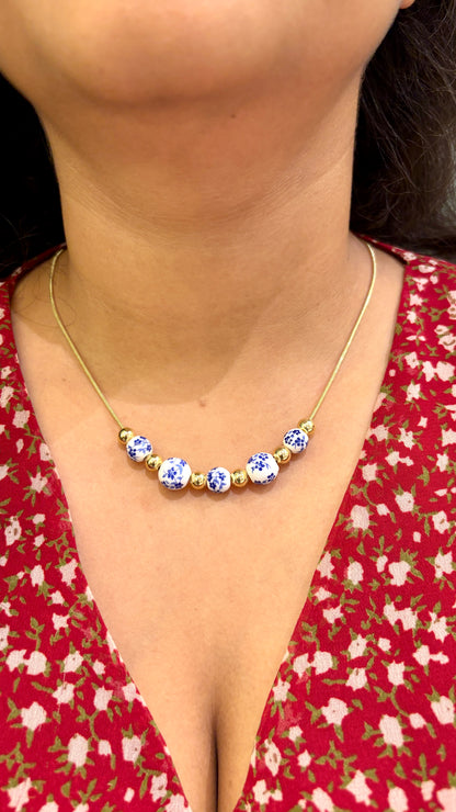Bohemian Enamel Beads Chain