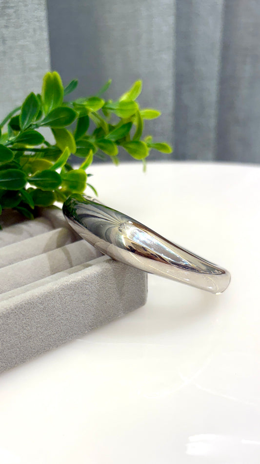 Oval Silver Bracelet