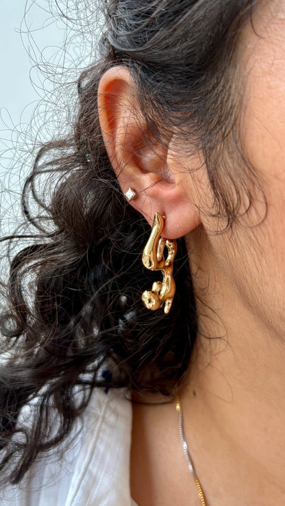 Tree earrings
