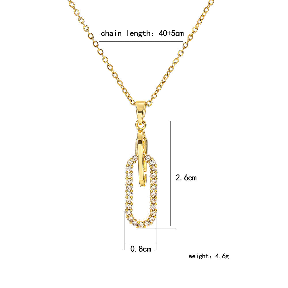 Paperclip Necklace