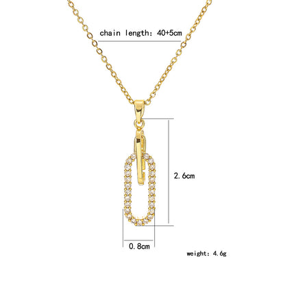 Paperclip Necklace