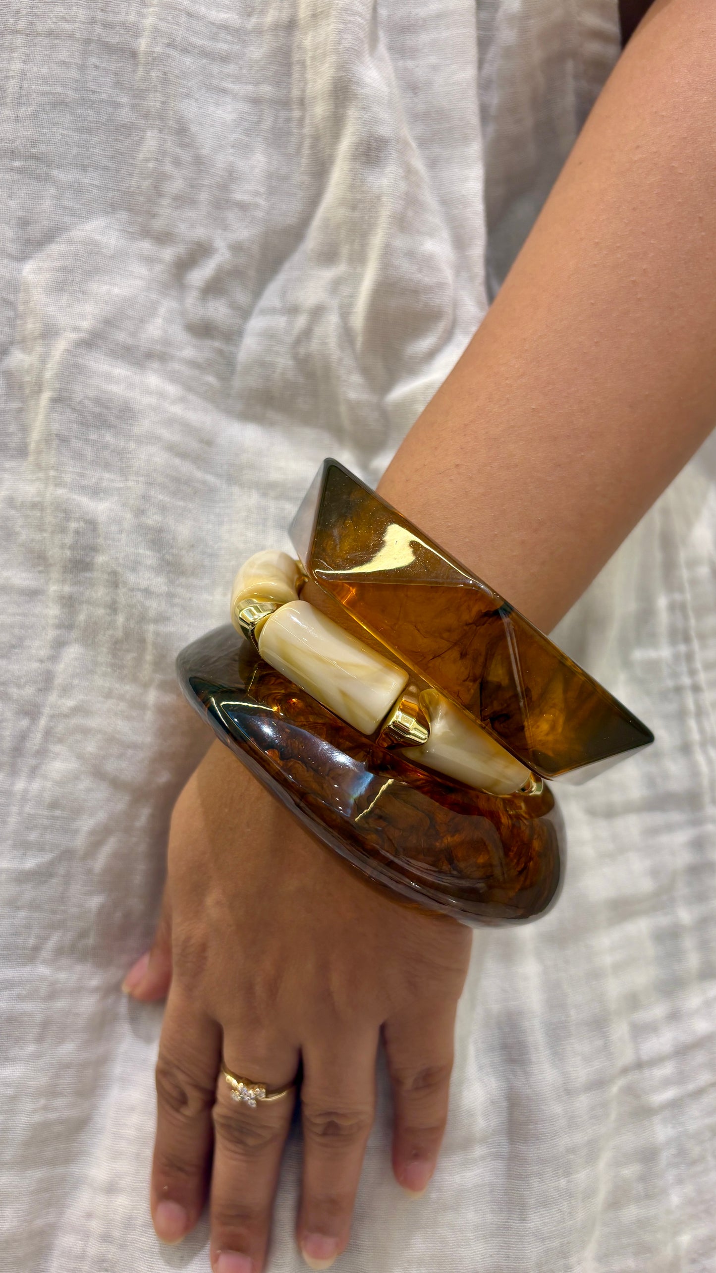 Wavy Resin Bracelets
