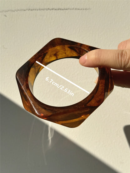 Wavy Resin Bracelets