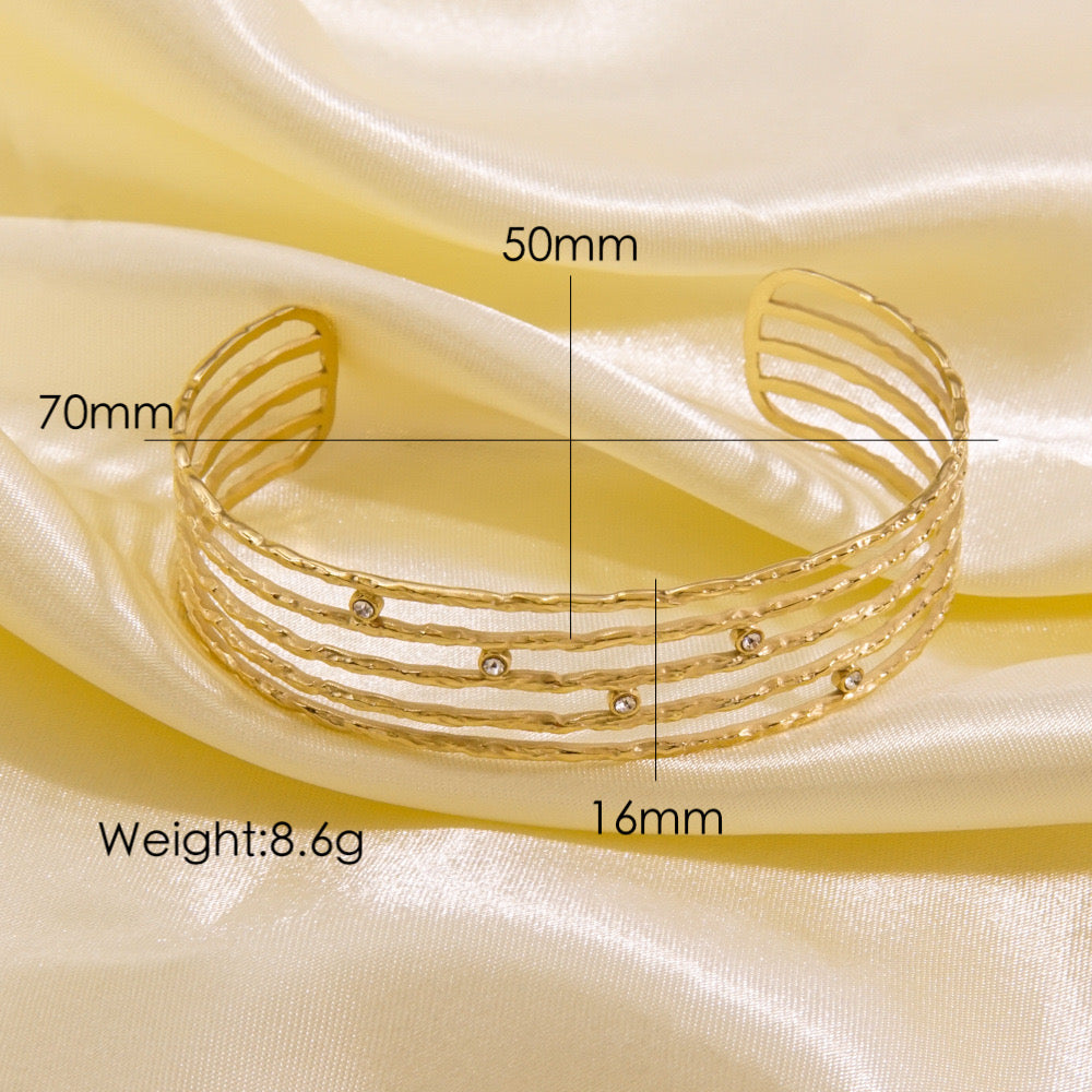 Adjustable Stone Bracelet