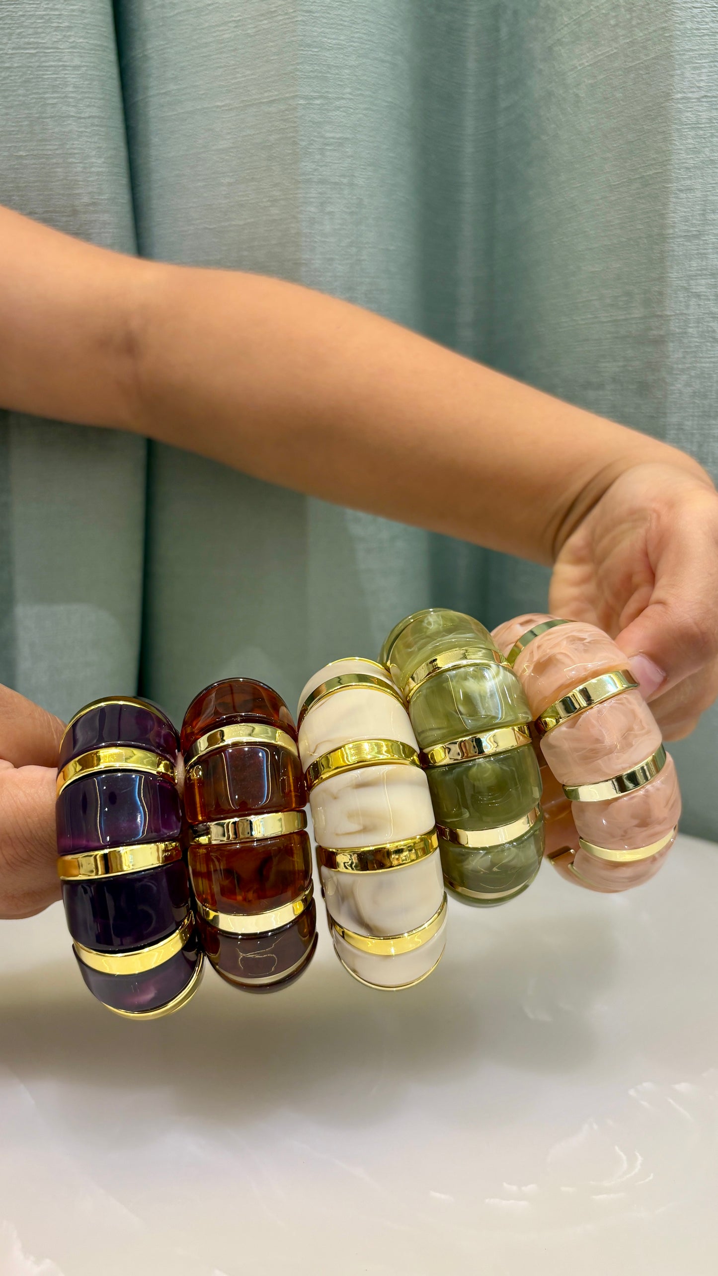 Hawaiian Flexible Resin Bracelets