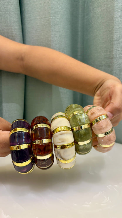 Hawaiian Flexible Resin Bracelets