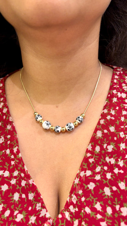 Bohemian Enamel Beads Chain