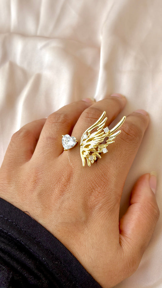 Wings of Fire Adjustable Ring
