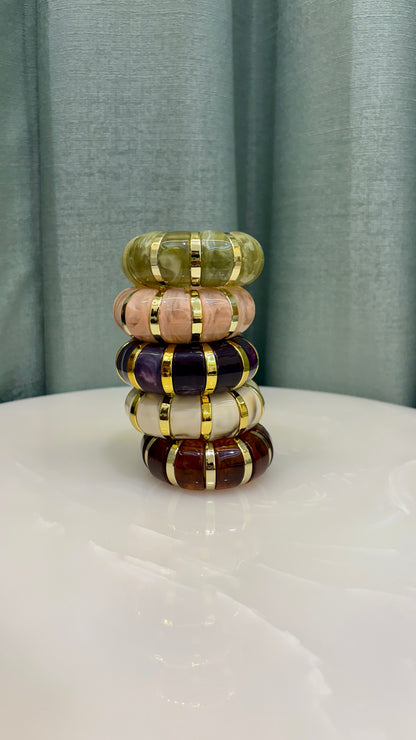 Hawaiian Flexible Resin Bracelets