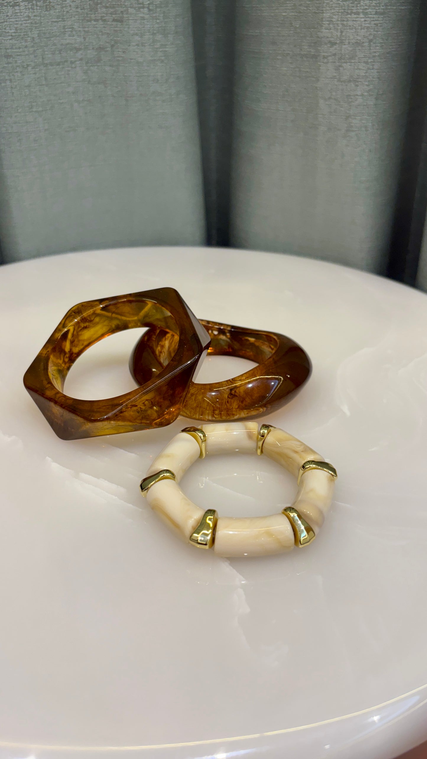 Wavy Resin Bracelets