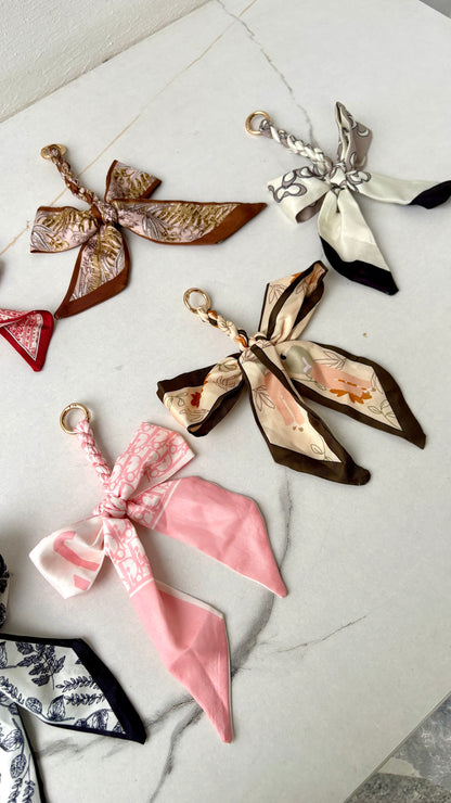 Satin Bow Bag Charms