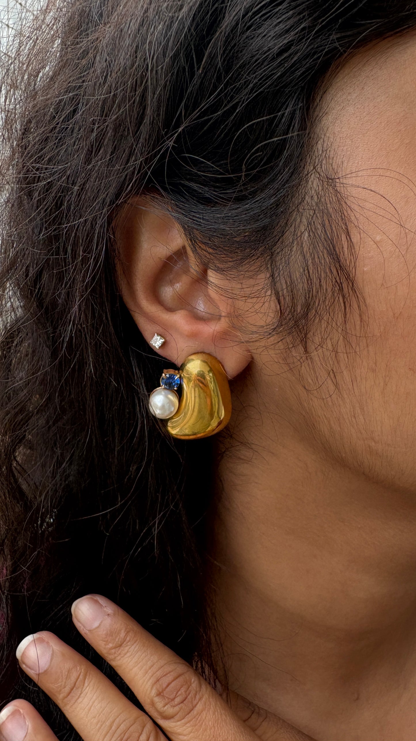 Cashew Earrings